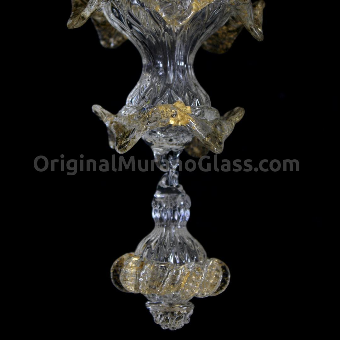 Wall Lamps Appliques Sconces : Wall Lamp Ginestra - Floral - Murano Glass - 2 lights