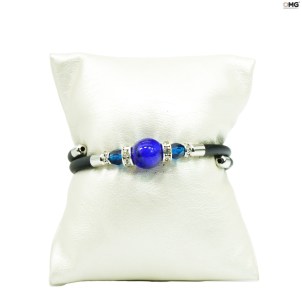 bracelet_blue_stone_original_murano_glass_omg7