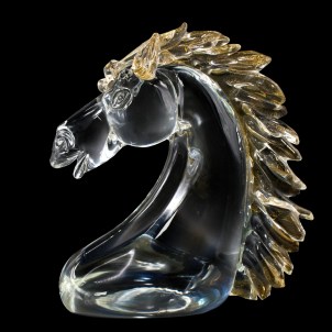 horse_head_gold_clearglass_original_murano_glass_omg