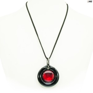 necklace_red_submerged_original_murano_glass_omg