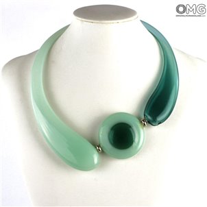 ocio_green_necklace_murano_glass_miode_2