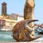 Fish Figurine - Murrine Millelfiori and Gold - Originl Murano glass
