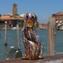 Cane figurina in murrine e oro - Animali - Vetro di Murano Originale Omg