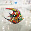Pesce figurina in murrine - fatta a mano in vetro di Murano