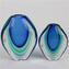 Vase Drop Blue Sommerso - Original Murano Glass OMG