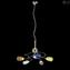Italy iTaly - Chandelier 5 lights - Murano glass - Different colors