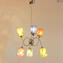 Italy iTaly - Chandelier 6 lights - Murano glass - Different colors