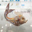 Balena figurina in millefiori e oro - Animali - Vetro di Murano Originale OMG