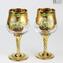 Set di 2 bicchieri Tre fuochi cristallo - You&Me - vetro di Murano originale