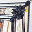 Riccardo - Venetian Mirror - Luxury Black flowers