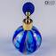Bottle Perfume Atomizer Blue Avventurine - Different sizes and Color - Murano Glass