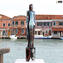 Lovers - sculpture in calcedony - Original Murano Glass Omg