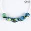 Laguna - collana veneziana con perle in vetro di Murano OMG