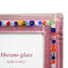 Porta foto - Rosa e Murrine - Vetro di Murano originale OMG