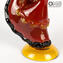 Flamenco Dencers Figurines - Red - Original Murano Glass Omg