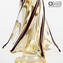 Christmas Tree - Gold Leaf and Colored Glass - Original Murano Glass OMG