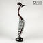 Royal Heron - Glass Sculpture - Original Murano Glass OMG
