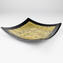 Plate Gold Edge - Black - Original Murano Glass OMG