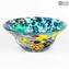 Dish bowl - Azzurro - Vetro di Murano Originale OMG