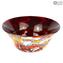 Dish Bowl - Rosso - Vetro di Murano Originale OMG