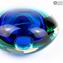 Vase Egg Light Blue - Sommerso - Original Murano Glass OMG