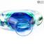 Vase Jar Light Blue - Sommerso - Original Murano Glass OMG