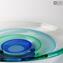 Centerpiece Lake - Blu - Original Murano Glass OMG