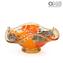Bell Bowl Centerpiece - Arancione - Original Murano Glass OMG