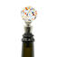 Tappo per bottiglia tondo con colori misti in vetro di Murano originale OMG® + Scatola