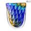 Vase Sahara - Sommerso - Original Murano Glass OMG