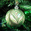 Green Christmas Tree Ball - Special XMAS - Original Murano Glass OMG