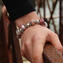 Pandoralike - Pink Bracelet One Colour - Murano glass