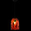 Hanging Lamp Mirò - Red - Original Murano
