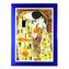 Klimt Il Bacio - Quadro in Vetro - Fatto a Mano