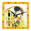 Il Bacio -Tributo a Klimt - Orologio da Parete