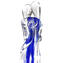 Blue Submerged Lovers - Frosted Surface - Original Murano Glass OMG