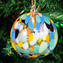 Palla di Natale - Arlecchino - Vetro di Murano Originale OMG