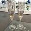 Champagne Drinking Glass  Barocco Flutes - Pieces Set of Two