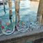 Set di 6 Bicchieri - Light Millefiori - Vetro di Murano Originale OMG