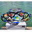 Floral Garden Sombrero - Blown Bowl - Original Murano Glass