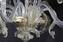 Lampadario Elegante - Oro 24kt - Vetro di Murano - 6 Luci