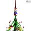 Albero di Natale - con addobbi - Vetro di Murano Originale OMG