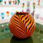 Tigre Bowl - Blown Vase - Original Murano Glass