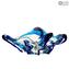 River Sombrero - Blown Centerpiece - Original Murano Glass