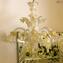 Venetian Chandelier - Seta White Gold - Original Murano Glass