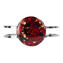 Bracelet Round red - Original Murano Glass