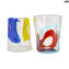 Set di 6 Bicchieri - Chagall - Vetro di Murano