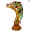Chameleon - Sculpture - Original Murano Glass OMG