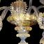 Wall lamp Regina - Gold - Murano Glass