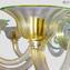 Venetian Chandelier Calergi Pastorale - Gold 24 kt - Original Murano Glass OMG